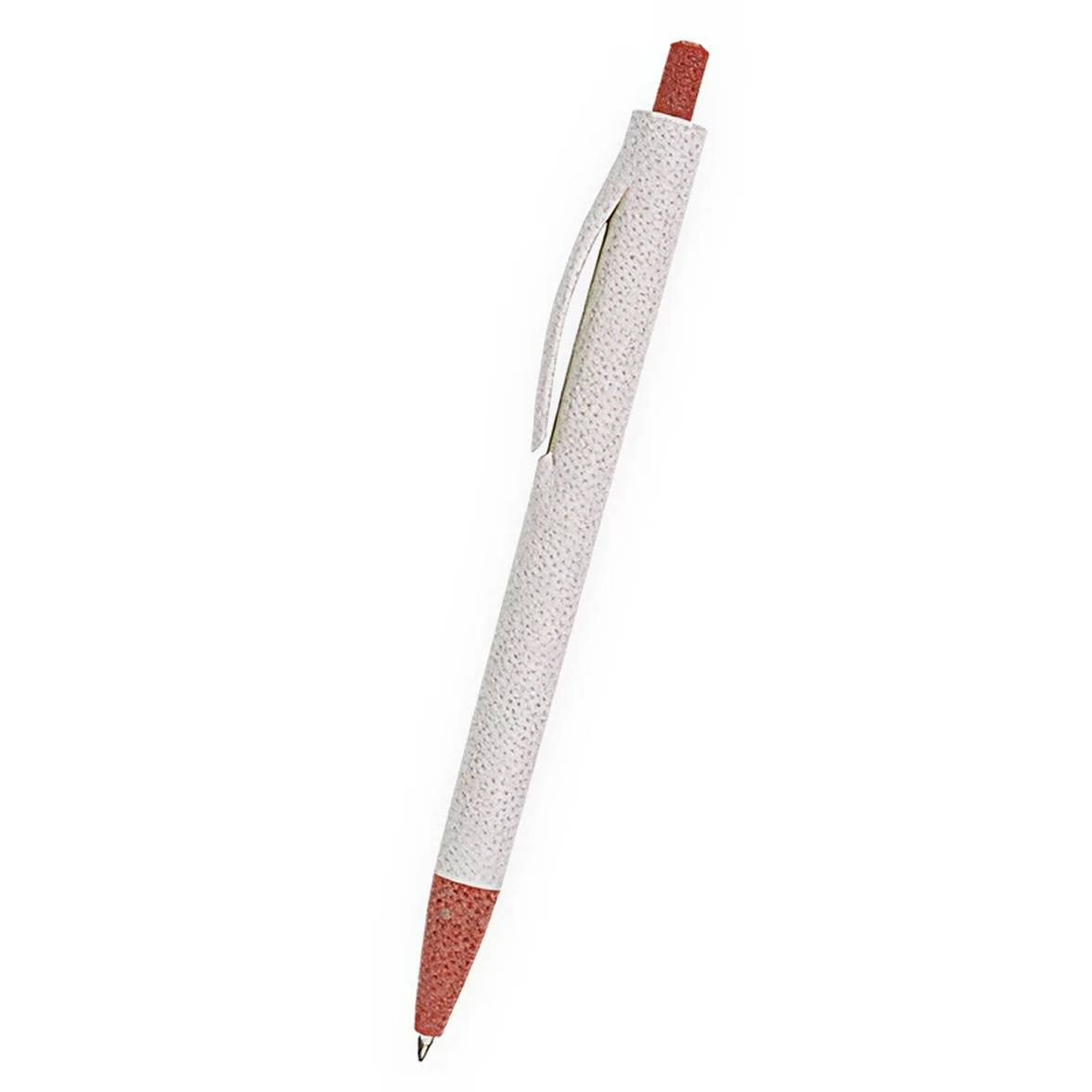 Esferográfica de Cana de Trigo/ABS (ECOTAM) - Vermelha